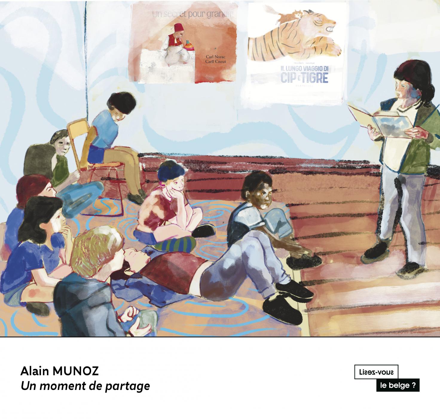 Alain MUNOZ, "Un moment de partage" (LVLB 2021)