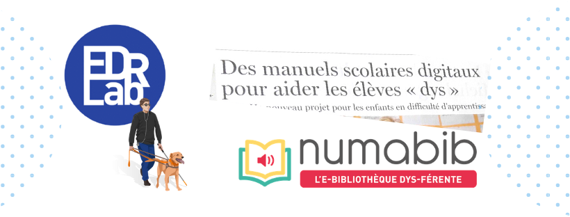 Visuel table ronde : outils numériques pour le public dys